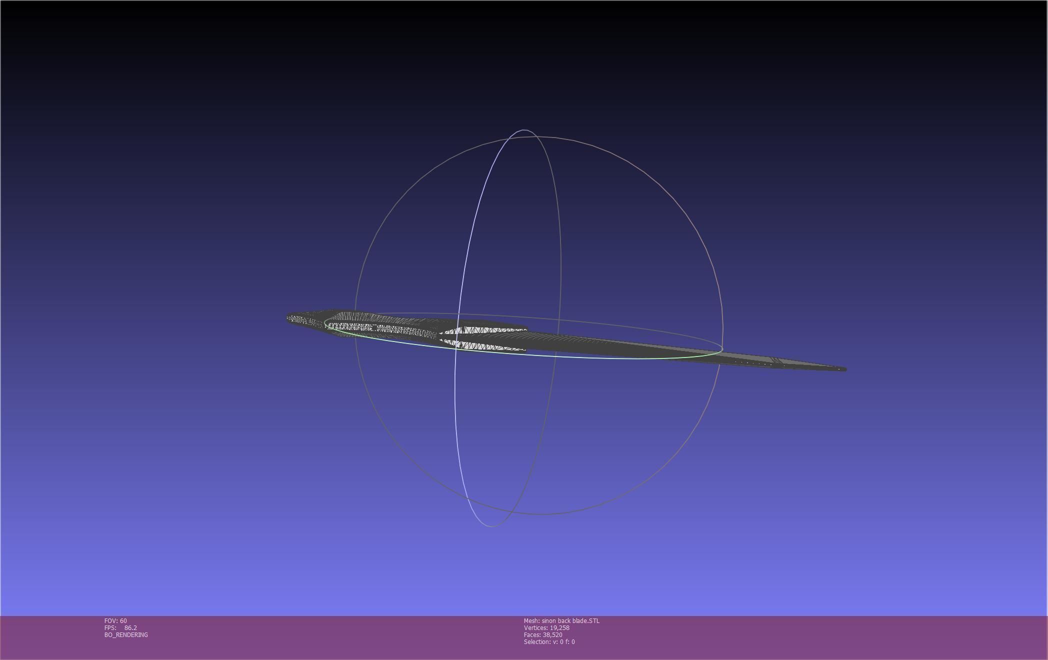 Sword Art Online Alicization Sinon Backblade 3D print model_66