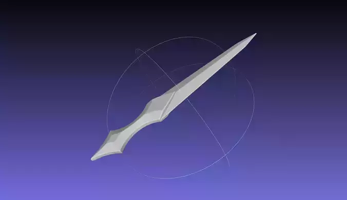 Sword Art Online Alicization Sinon Backblade 3D print model