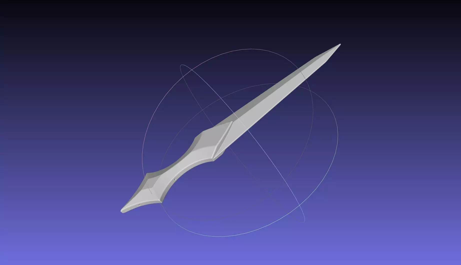 Sword Art Online Alicization Sinon Backblade 3D print model_0