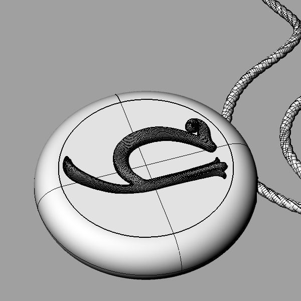 Alphabet Latin Y 3D print model_18