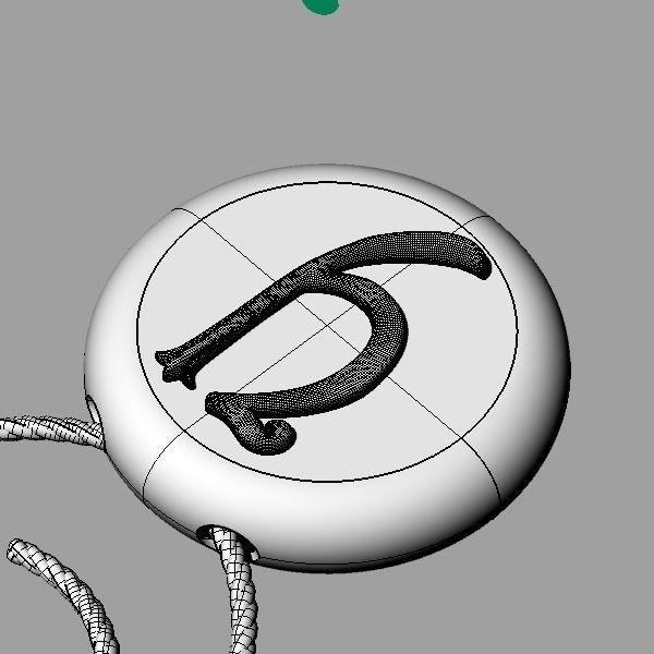 Alphabet Latin Y 3D print model_21