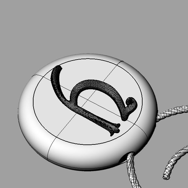 Alphabet Latin Y 3D print model_19