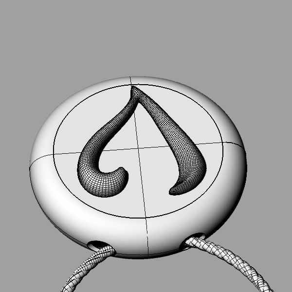 Alphabet Latin V 3D print model_20