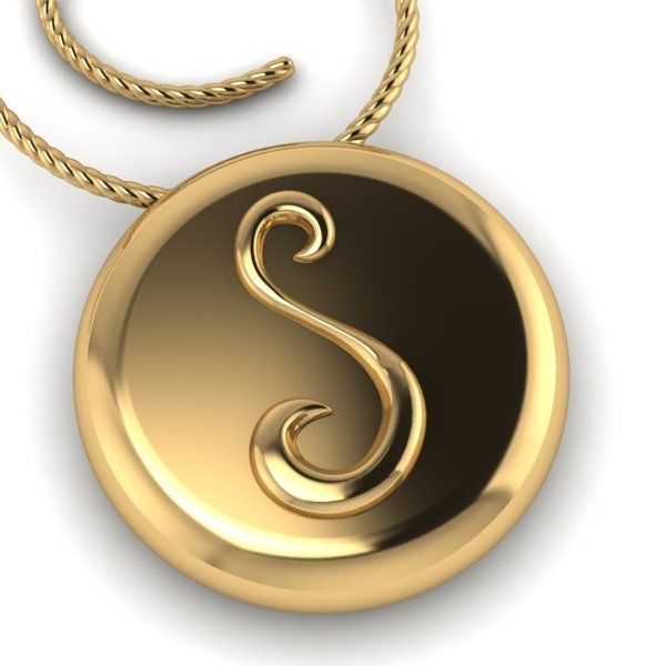 Alphabet Latin S 3D print model_4