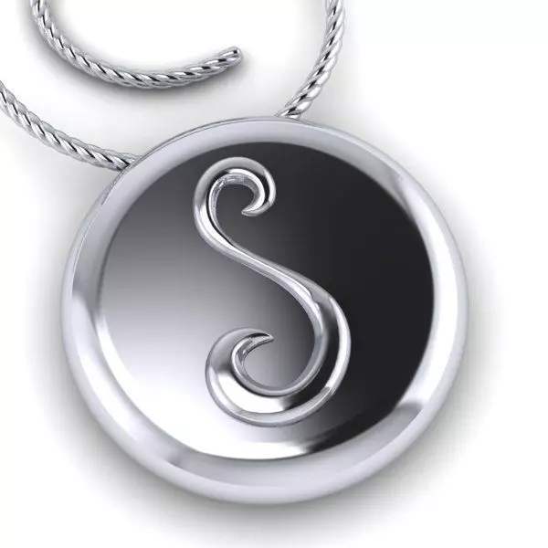 Alphabet Latin S 3D print model_0