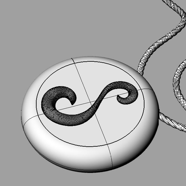 Alphabet Latin S 3D print model_18