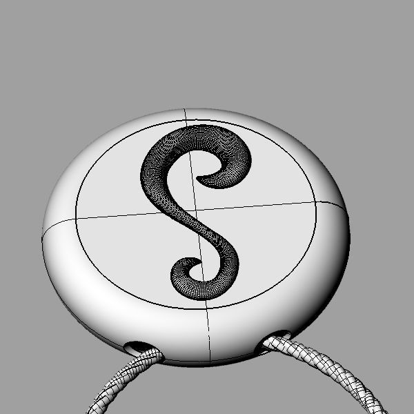 Alphabet Latin S 3D print model_20