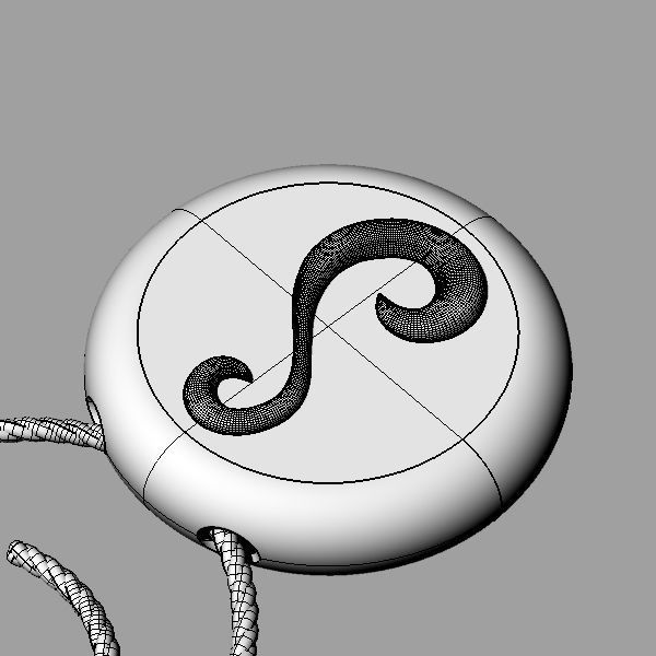 Alphabet Latin S 3D print model_21