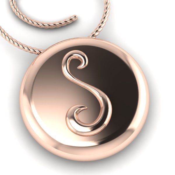 Alphabet Latin S 3D print model_2