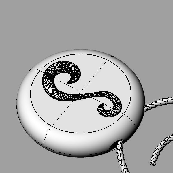 Alphabet Latin S 3D print model_19