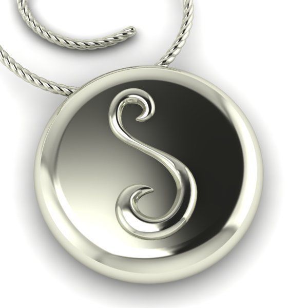 Alphabet Latin S 3D print model_3