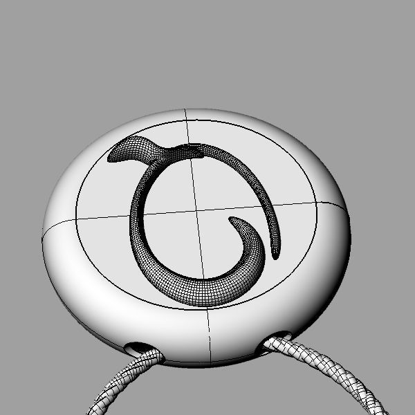 Alphabet Latin Q 3D print model_20