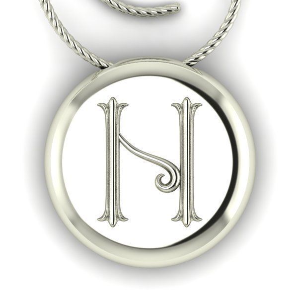 Alphabet Latin N 3D print model_25