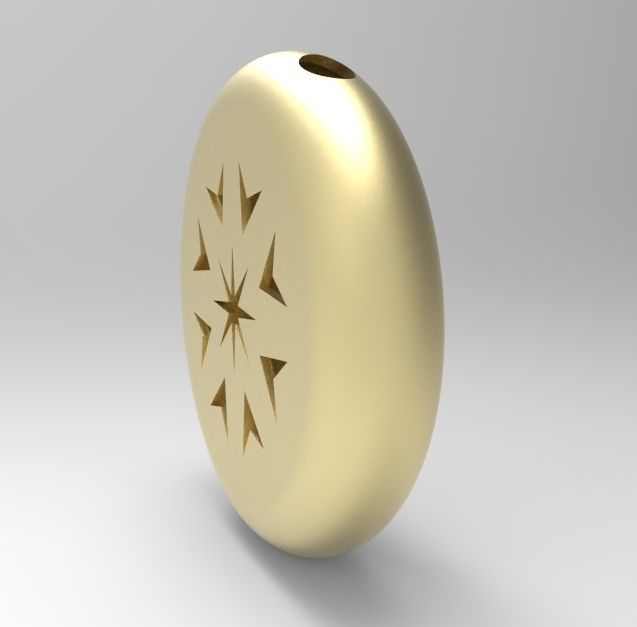 Alphabet Latin M 3D print model_12