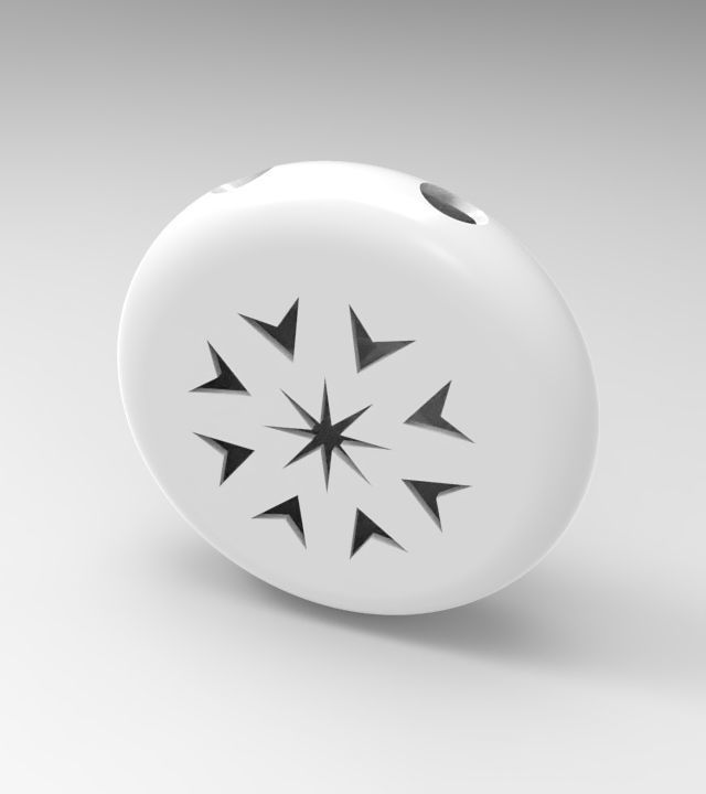 Alphabet Latin G 3D print model_14