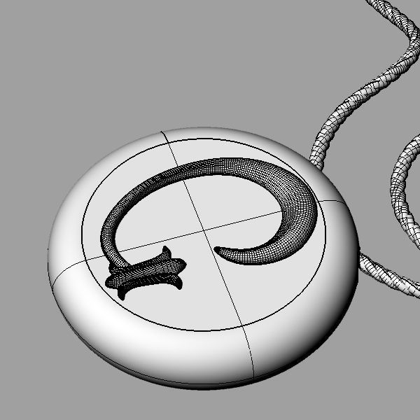 Alphabet Latin G 3D print model_18