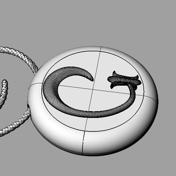 Alphabet Latin G 3D print model_22