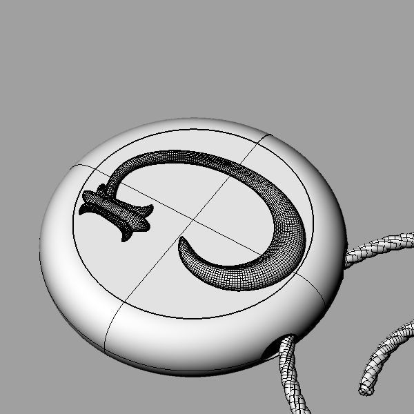 Alphabet Latin G 3D print model_19