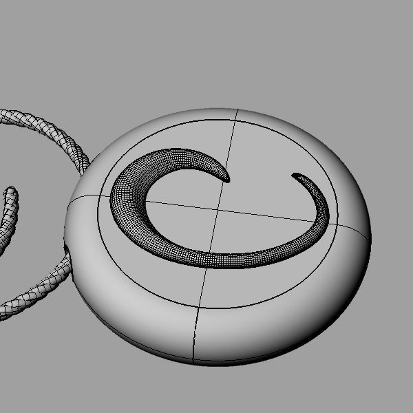 Alphabet Latin C 3D print model_22