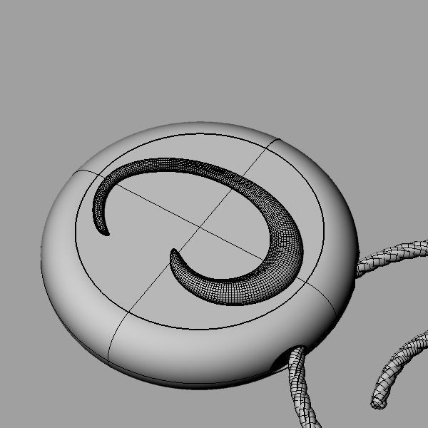 Alphabet Latin C 3D print model_19