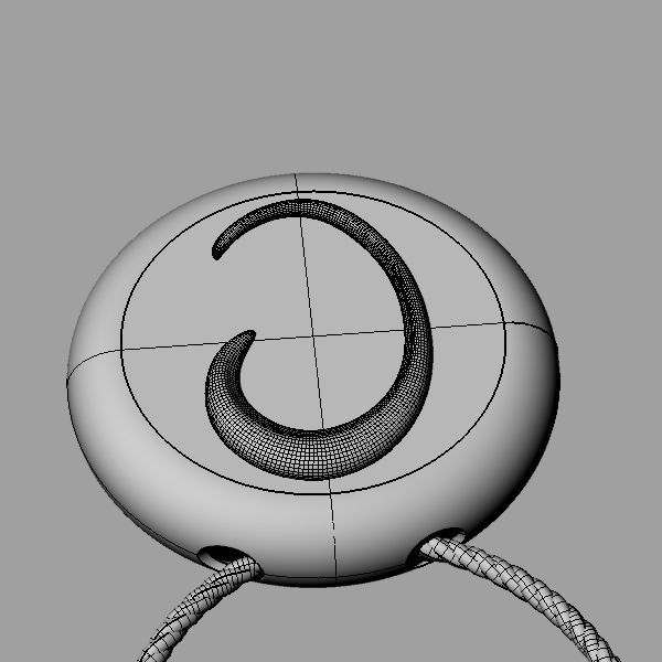 Alphabet Latin C 3D print model_20