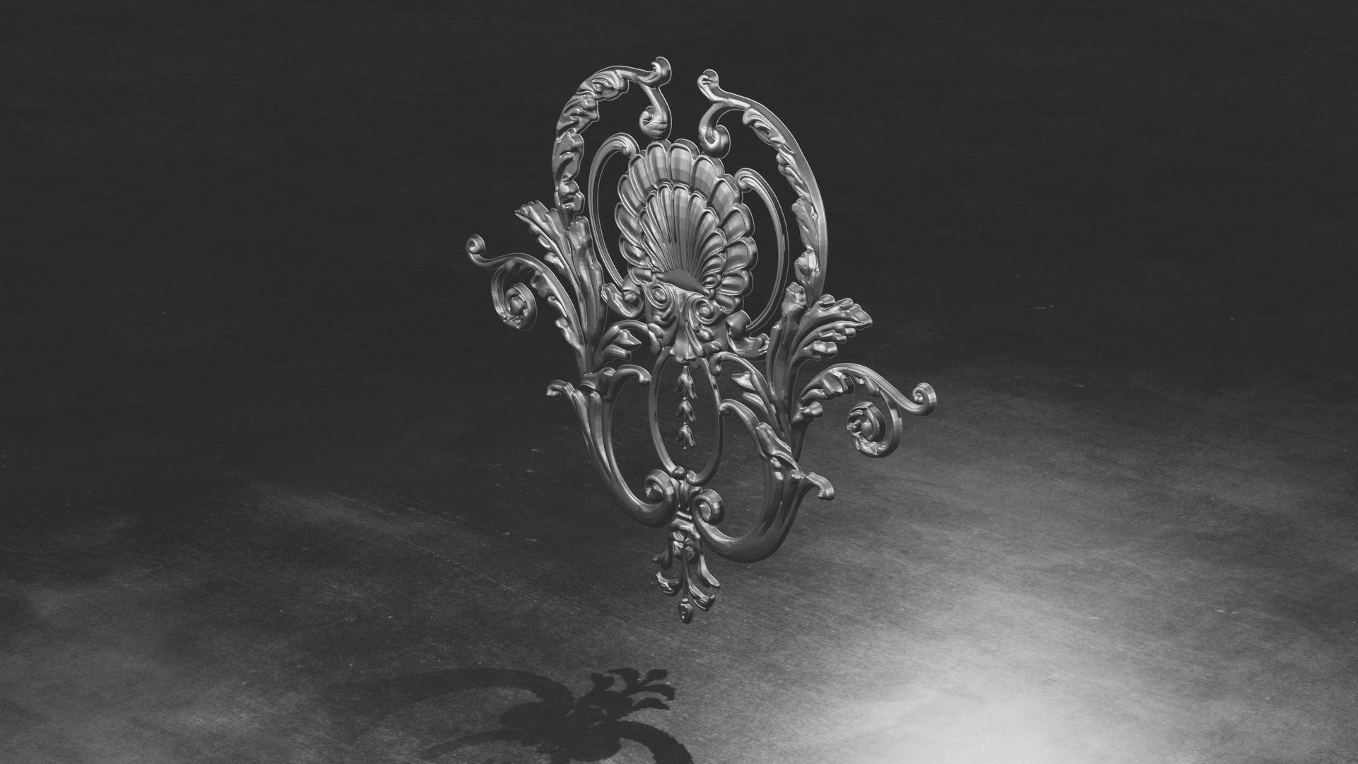 Decor shadows of past cd cover art 3D print model_3