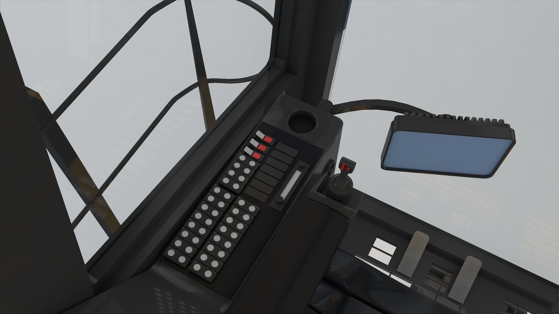 Mining Shovel Excavator 3D model_51