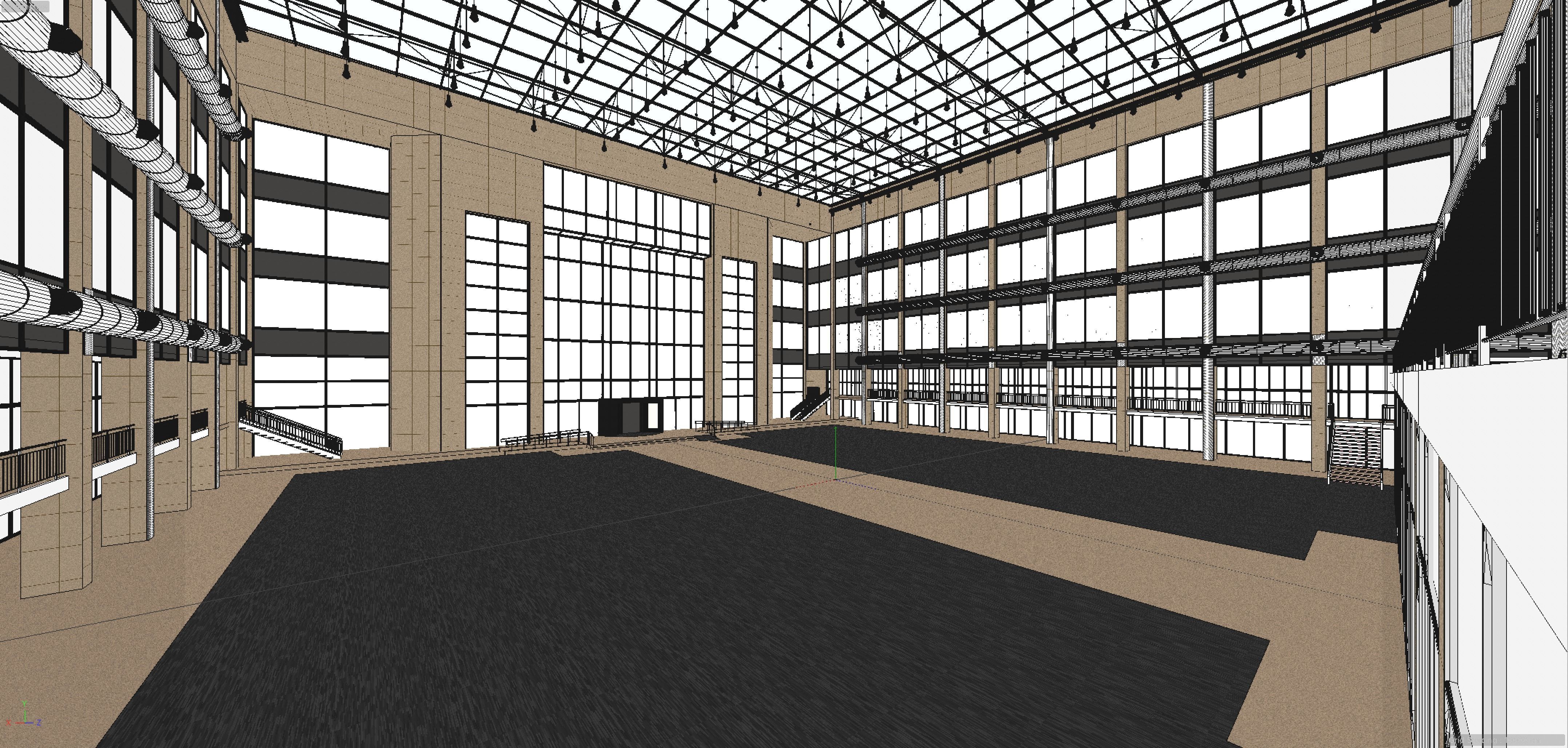 Bruxelles Justus Lipsius 3D model_3