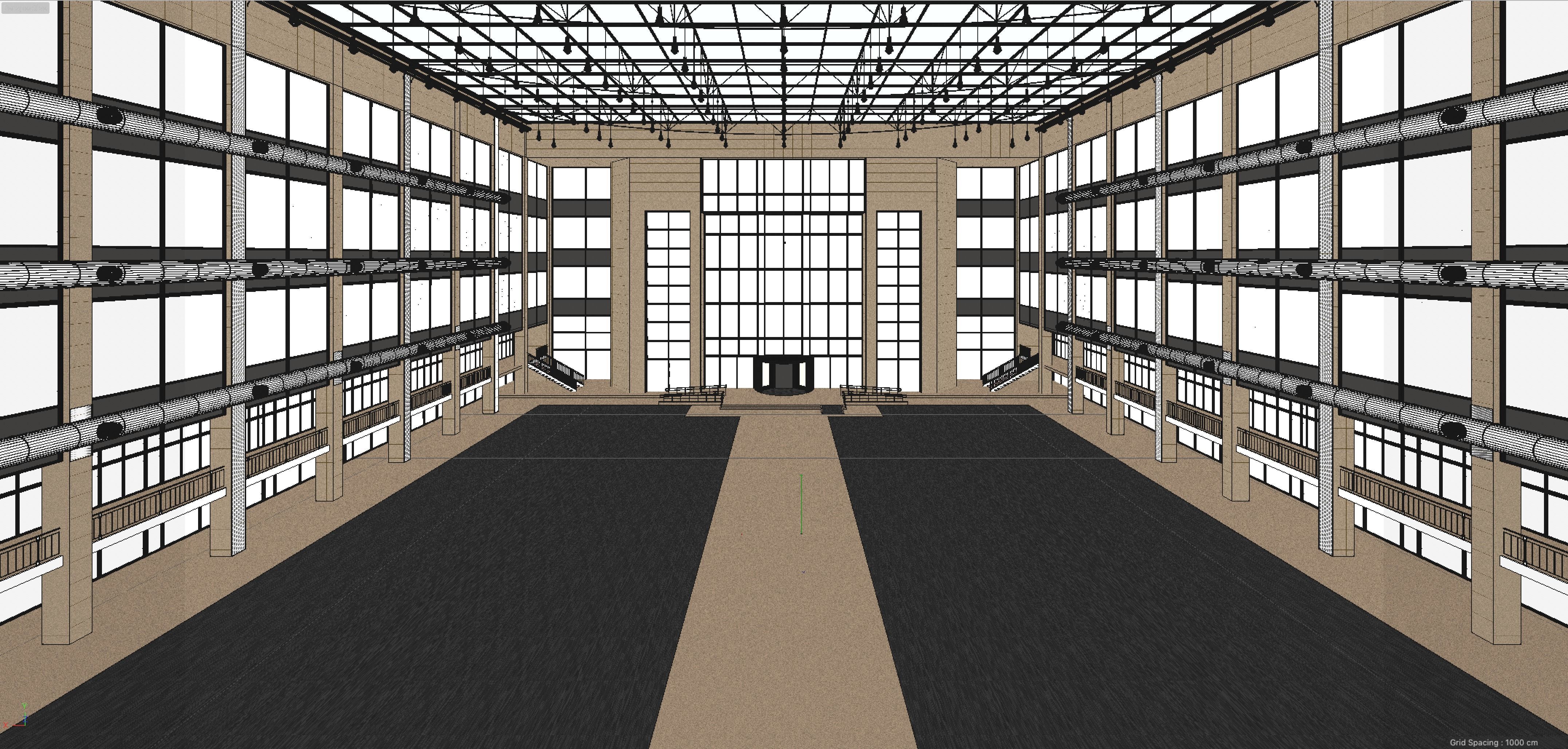 Bruxelles Justus Lipsius 3D model_2