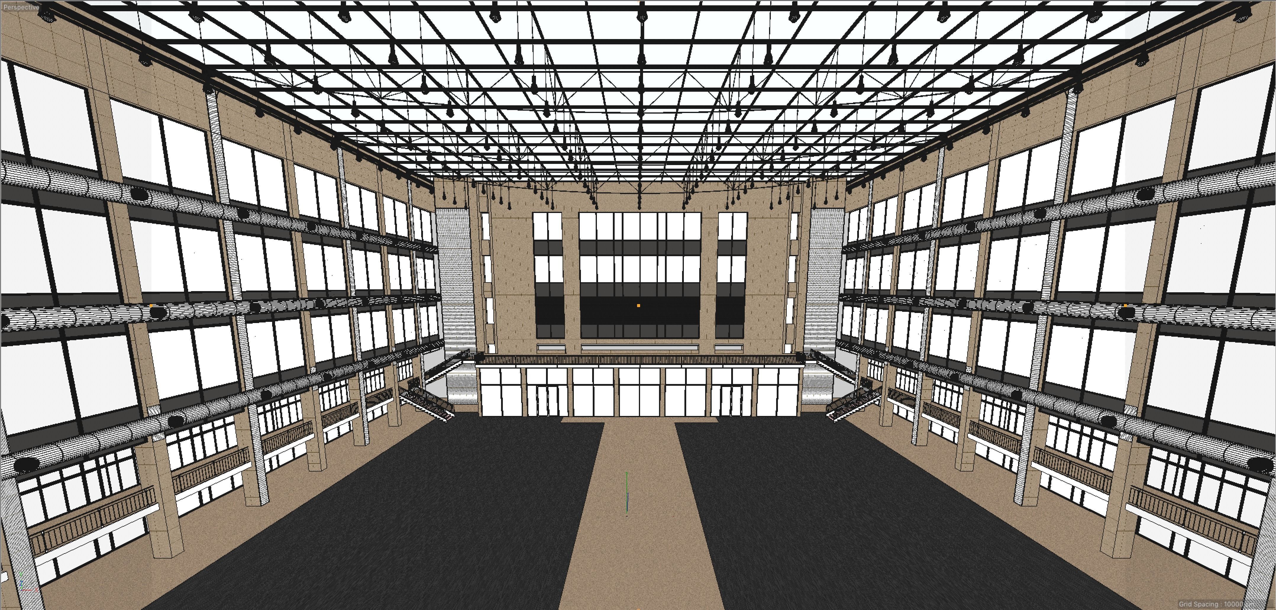 Bruxelles Justus Lipsius 3D model_4