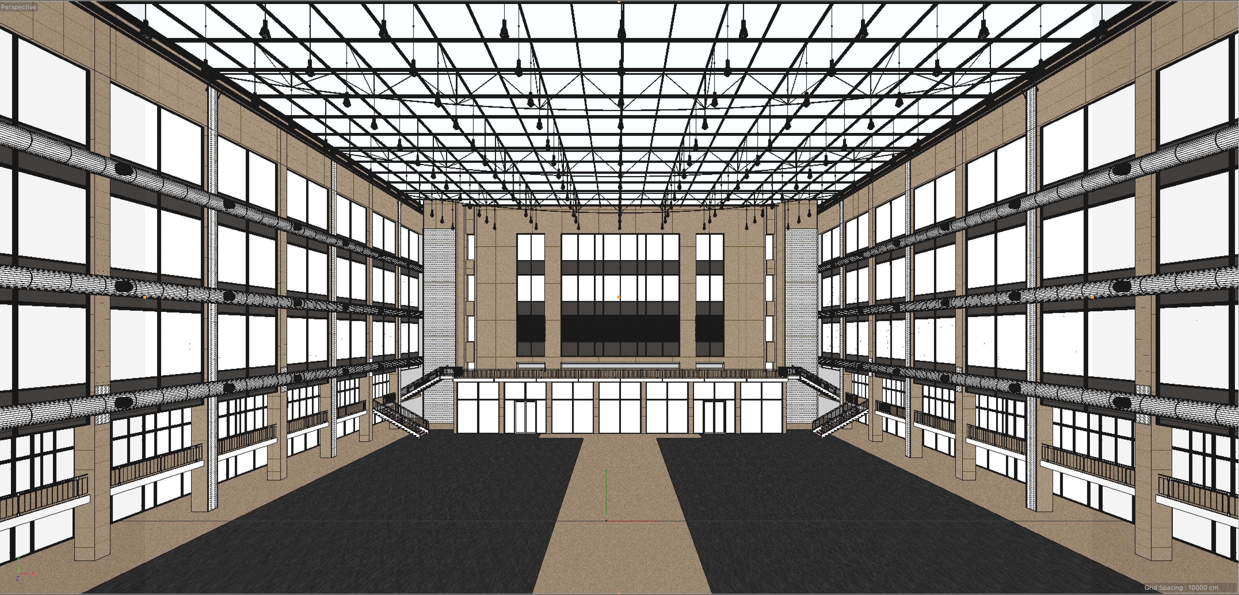 Bruxelles Justus Lipsius 3D model_5