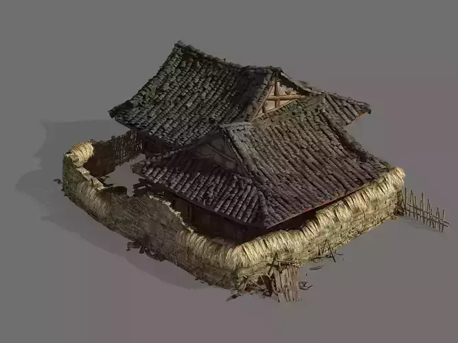 Song Dynasty-Architecture-Abandoned House 75