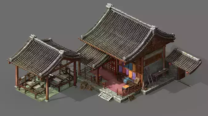 Song Dynasty-Silk Workshop 01
