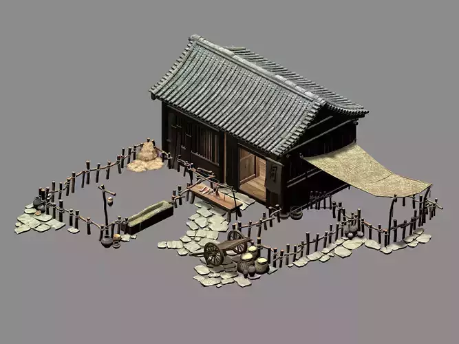 Song Dynasty-Breeders 3D model
