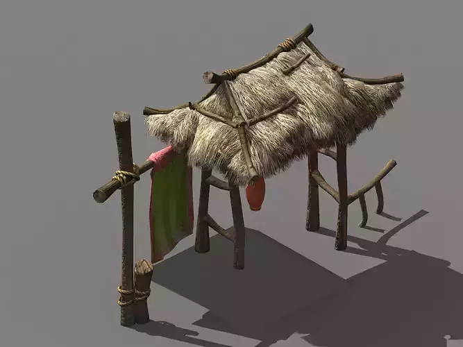 Song Dynasty-Small Town-Folk House 07