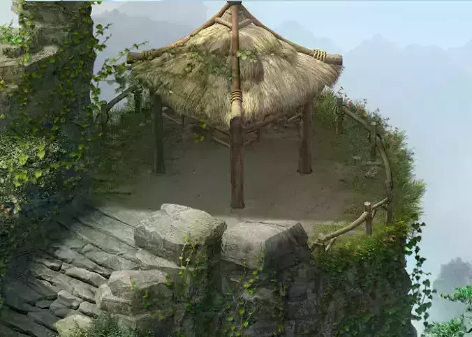 Song Dynasty-Small Town-Folk House 08