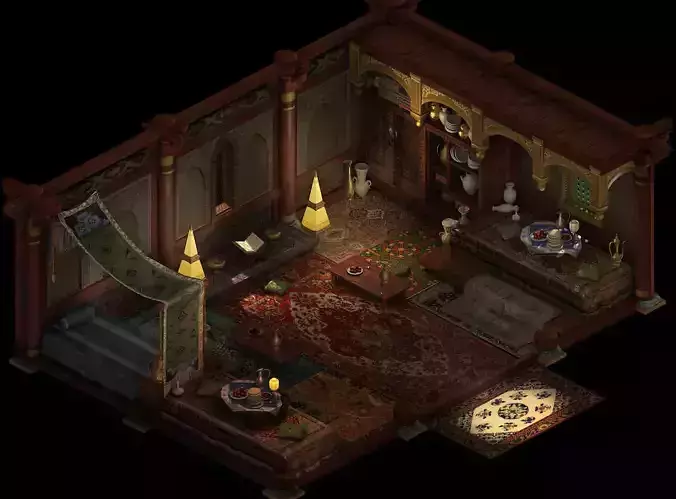 Eunuch-Big Food Messenger Room-Indoor