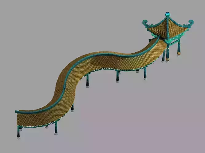 Tang Dynasty-Glazed Tiles-Architecture