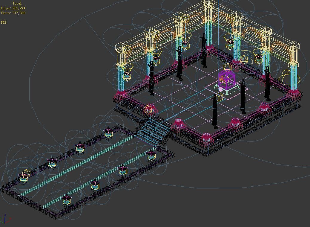 Tang Dynasty-Tomb-Indoor 3D model_3