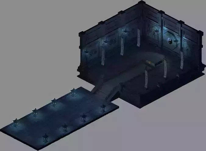 Tang Dynasty-Tomb-Indoor