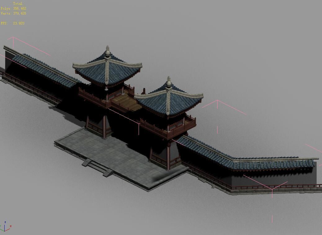 Tang-Street-Gate Building 78 3D model_4