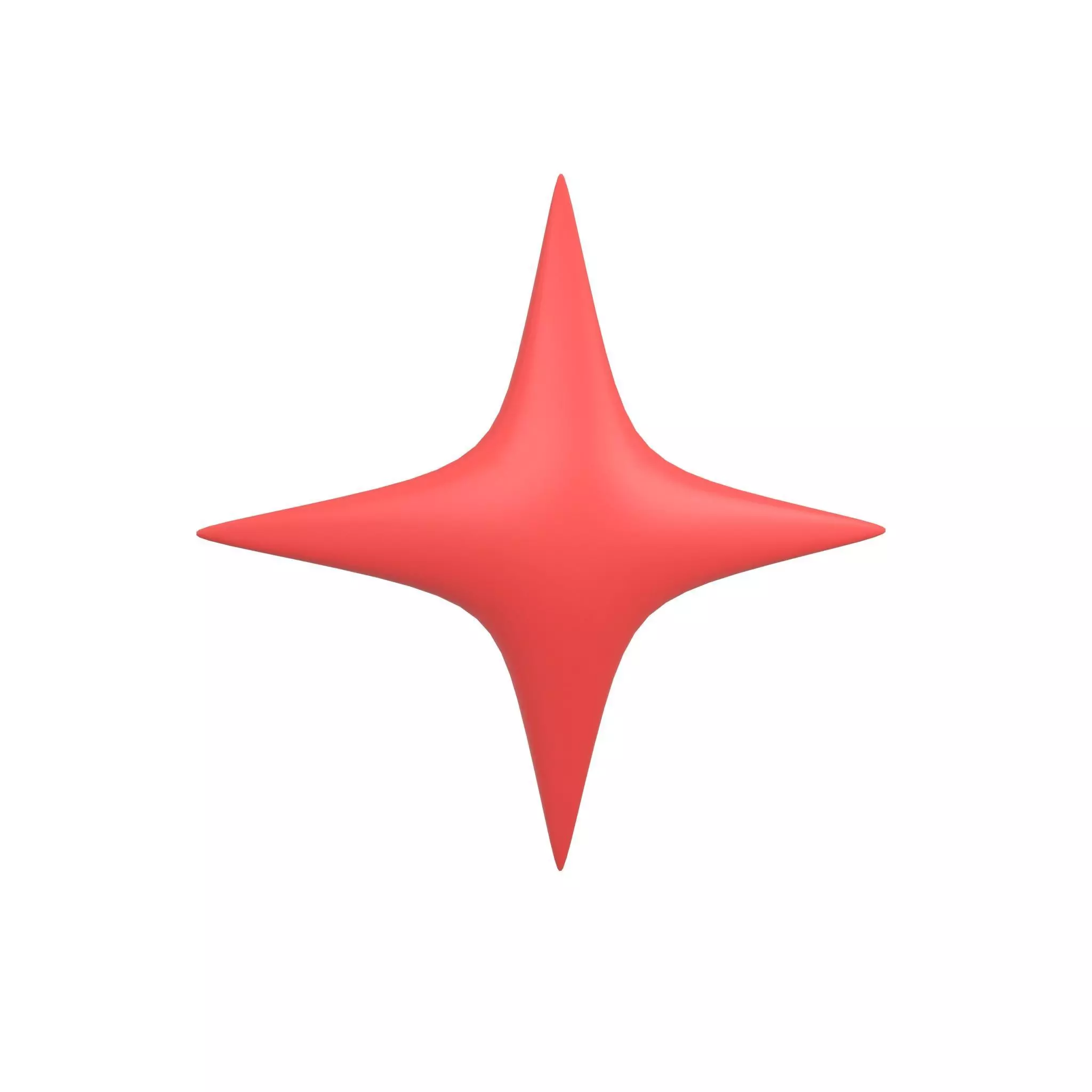 Sparkle v1 002 Low-poly 3D model_0