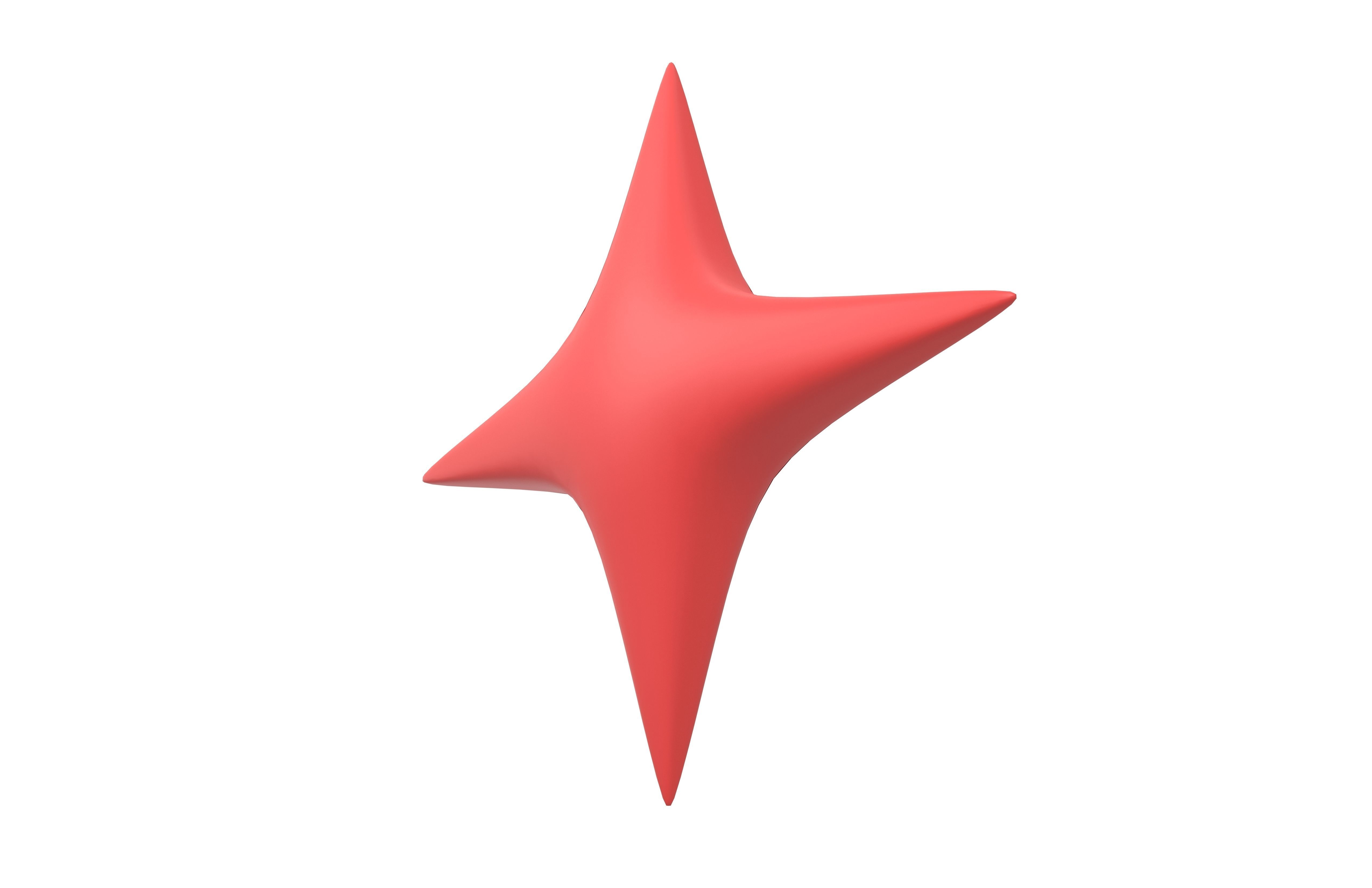 Sparkle v1 002 Low-poly 3D model_3