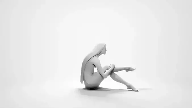 Woman sitting 3