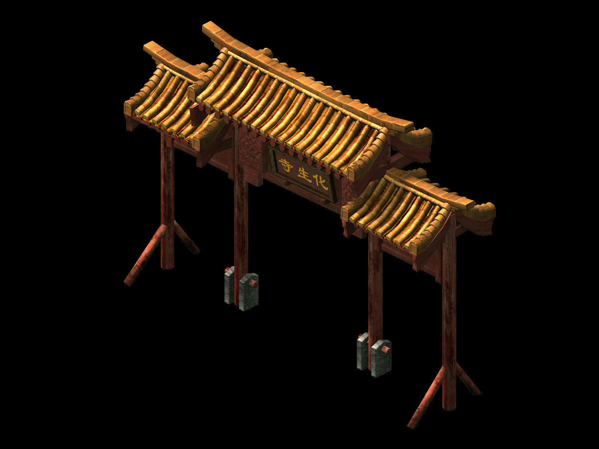 Tang-Street-Archway 05 3D model_1