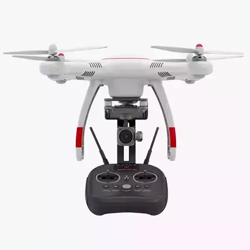 Drone Autel Robotics X-Star and Controller 8K 3D model