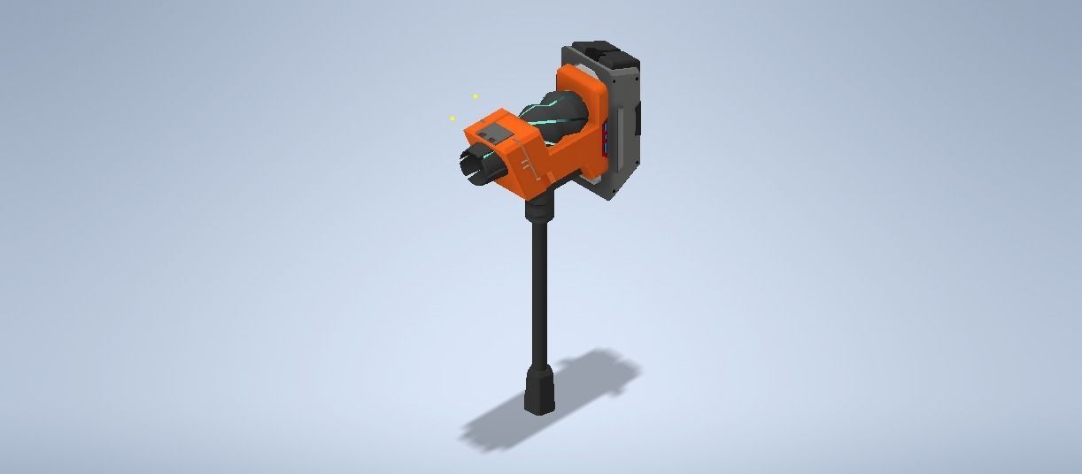 Mecha Zero Sion Skin Hammer Full Pack 3D print model_11