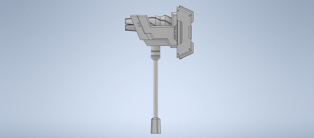 Mecha Zero Sion Skin Hammer Full Pack 3D print model_3