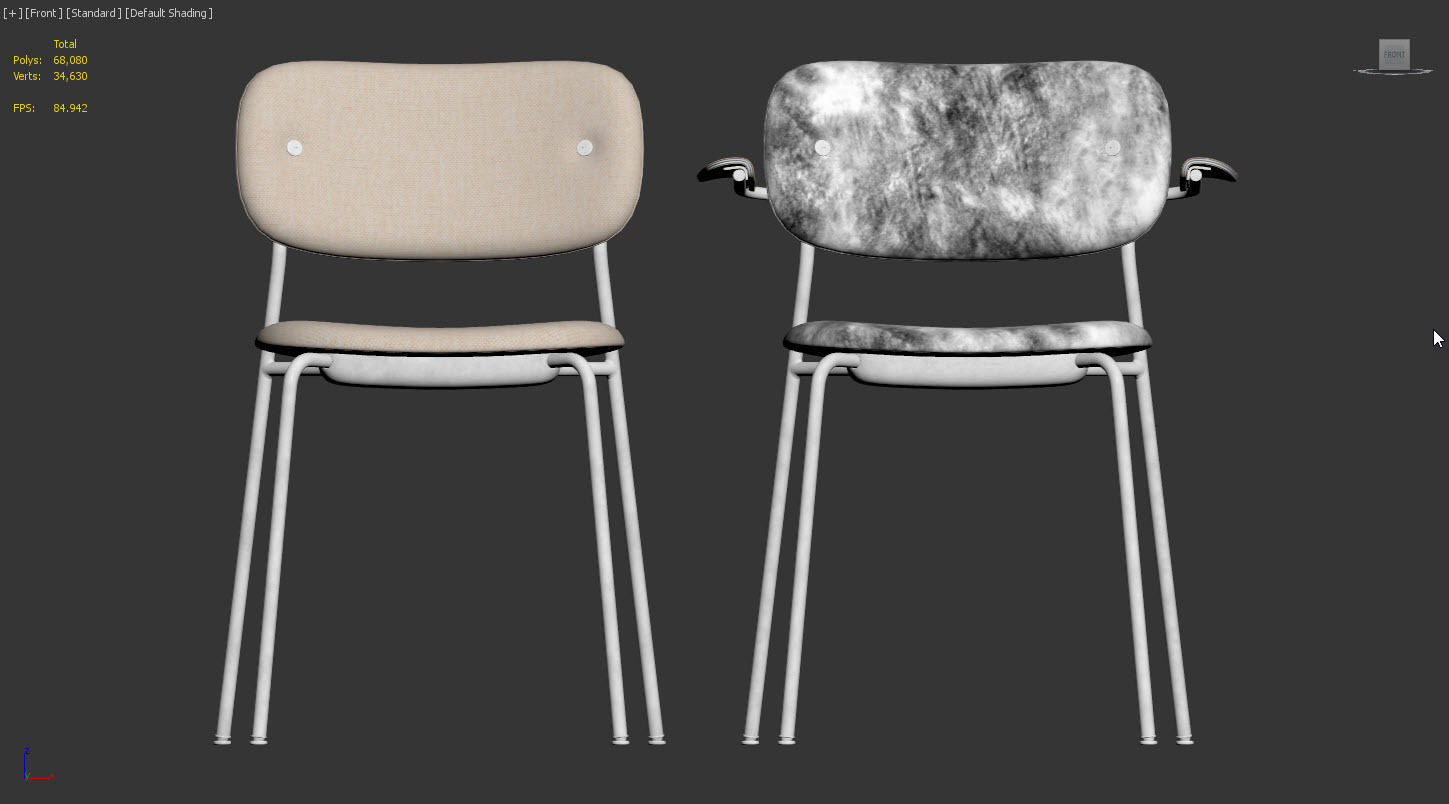 Co Chair by MENU 3D model_8