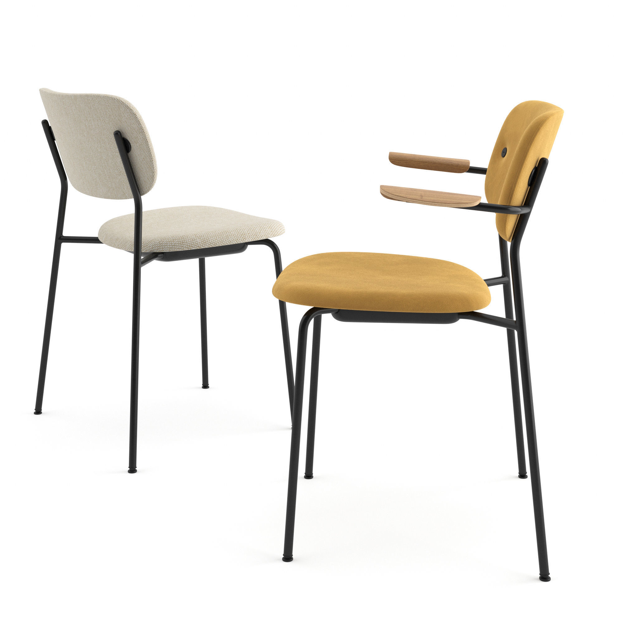 Co Chair by MENU 3D model_4